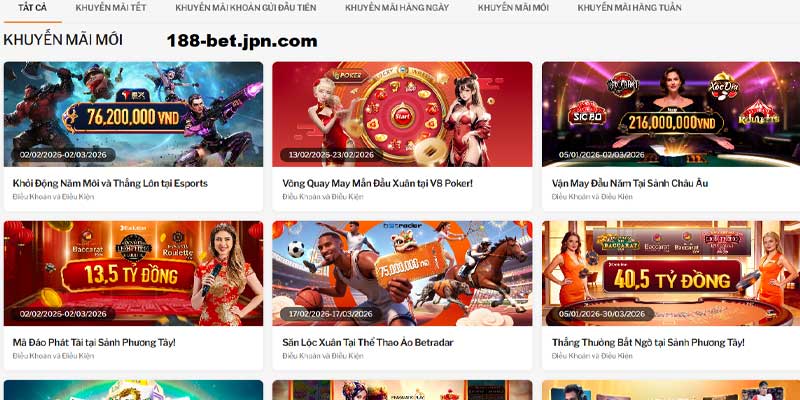 188BET Picipo 🎖️ link vào 188BET mới nhất 2026 - Link 188 BET 10 Thưởng khuyến mãi lớn tại 188bet
